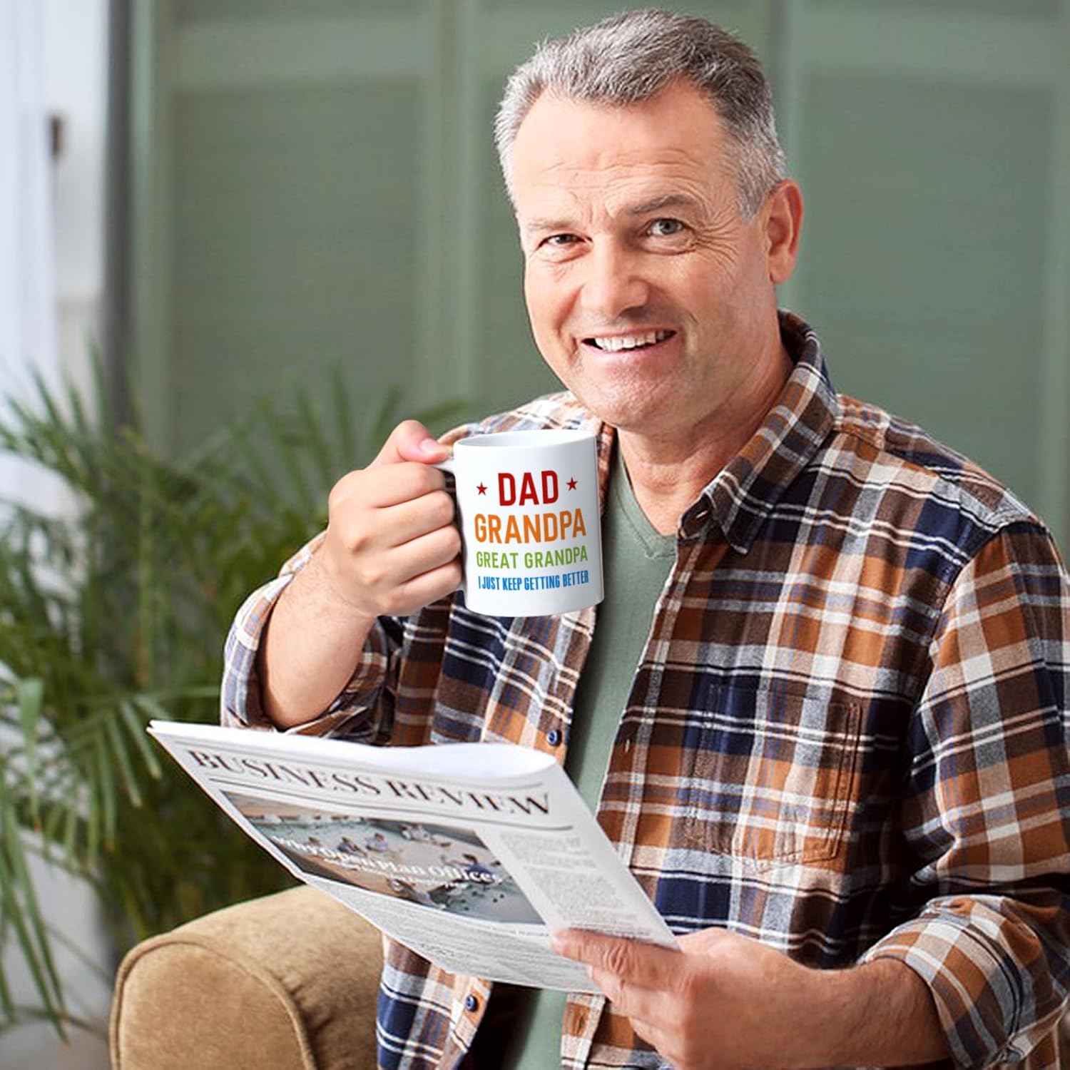 Grandpa Gifts - I Just Keep Getting Better - 11 Oz Mug