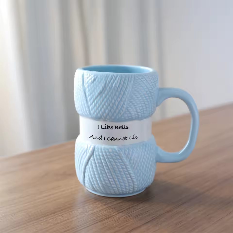 Knitting Pattern Design Coffee Mug