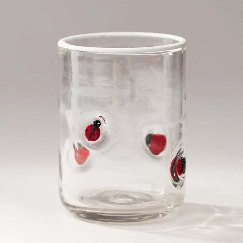 Clear Tumblers With Detailed Design - Mineral Mug