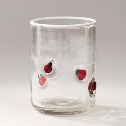 Clear Tumblers With Detailed Design - Mineral Mug