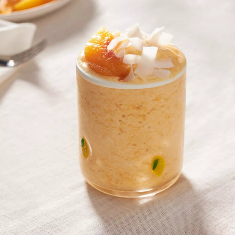 Charm Inlay Drinking Glass-Mineral Mug