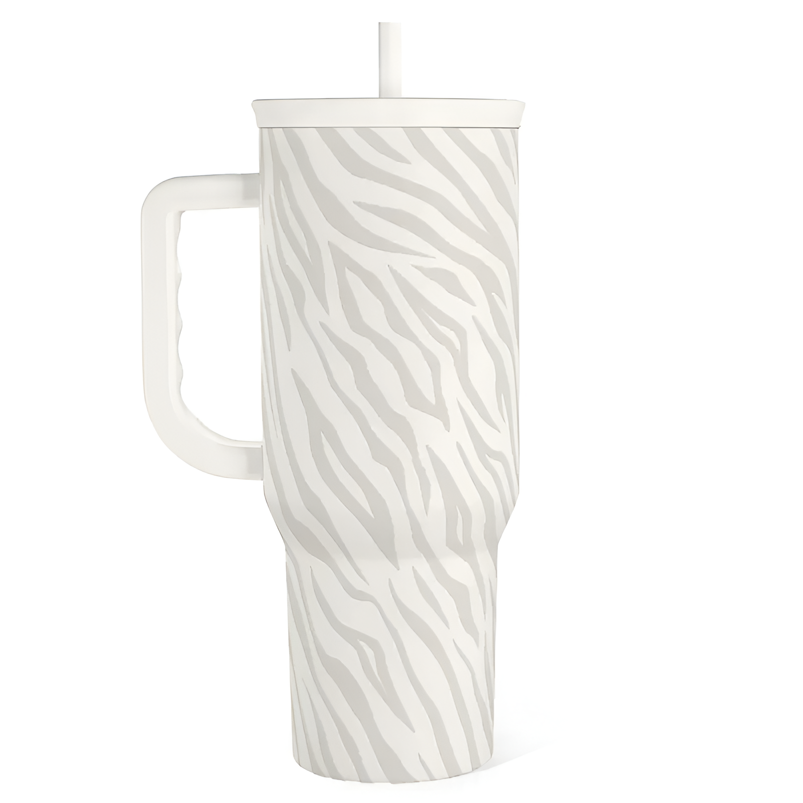  Tumbler with Handle & Straw, Easy-Clean, Cup Holder Friendly Base, Suitable for Outdoor Travel 