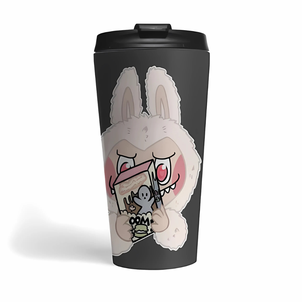 Labubu Human Blind Box Travel Mug