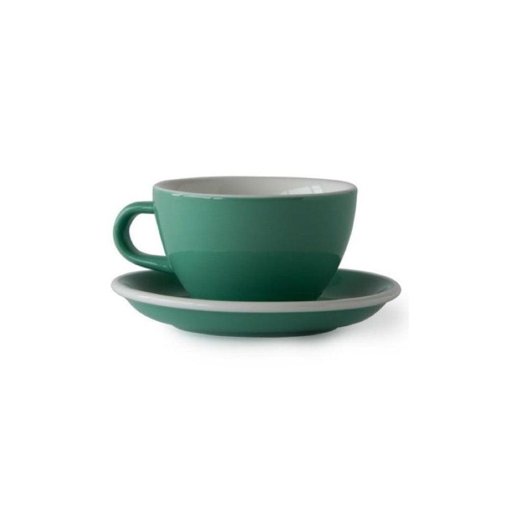 Large Beverage Cup With Saucer - Mineral Mug