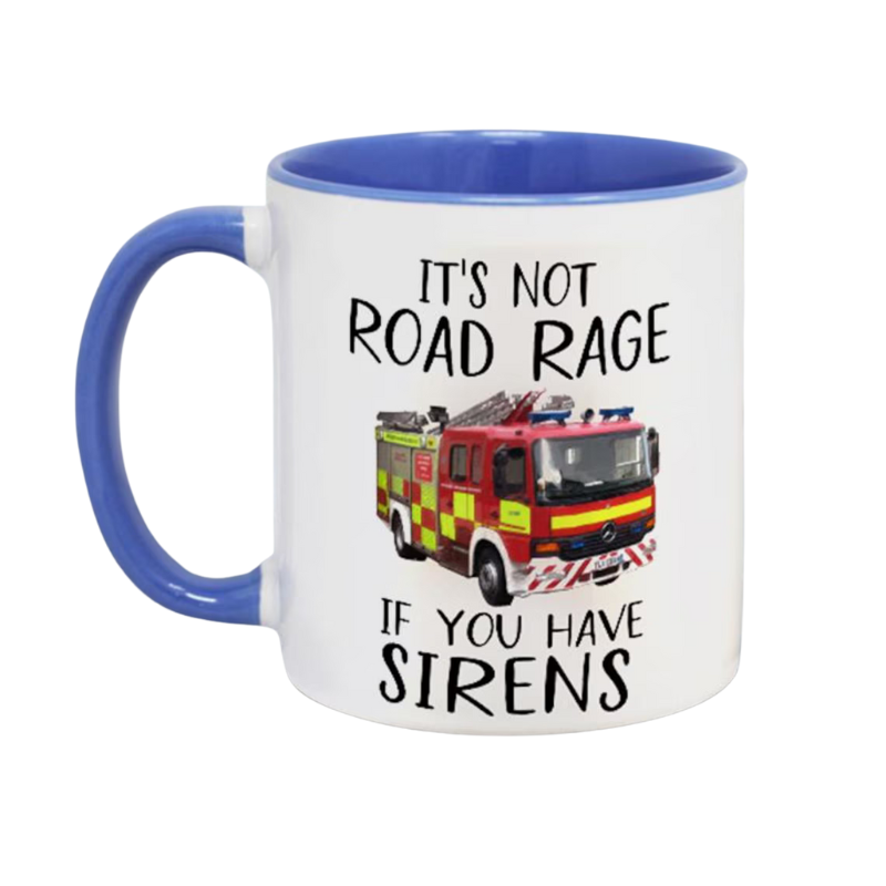Funny Firefighter Coffee Mug Fireman Pride Humor Gift for Emergency Service Workers
