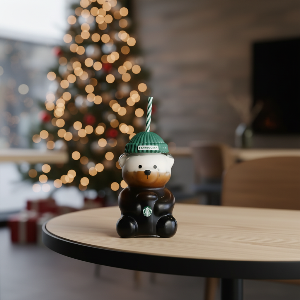 Starbies Bearista Coffee Cup Christmas Holiday Present