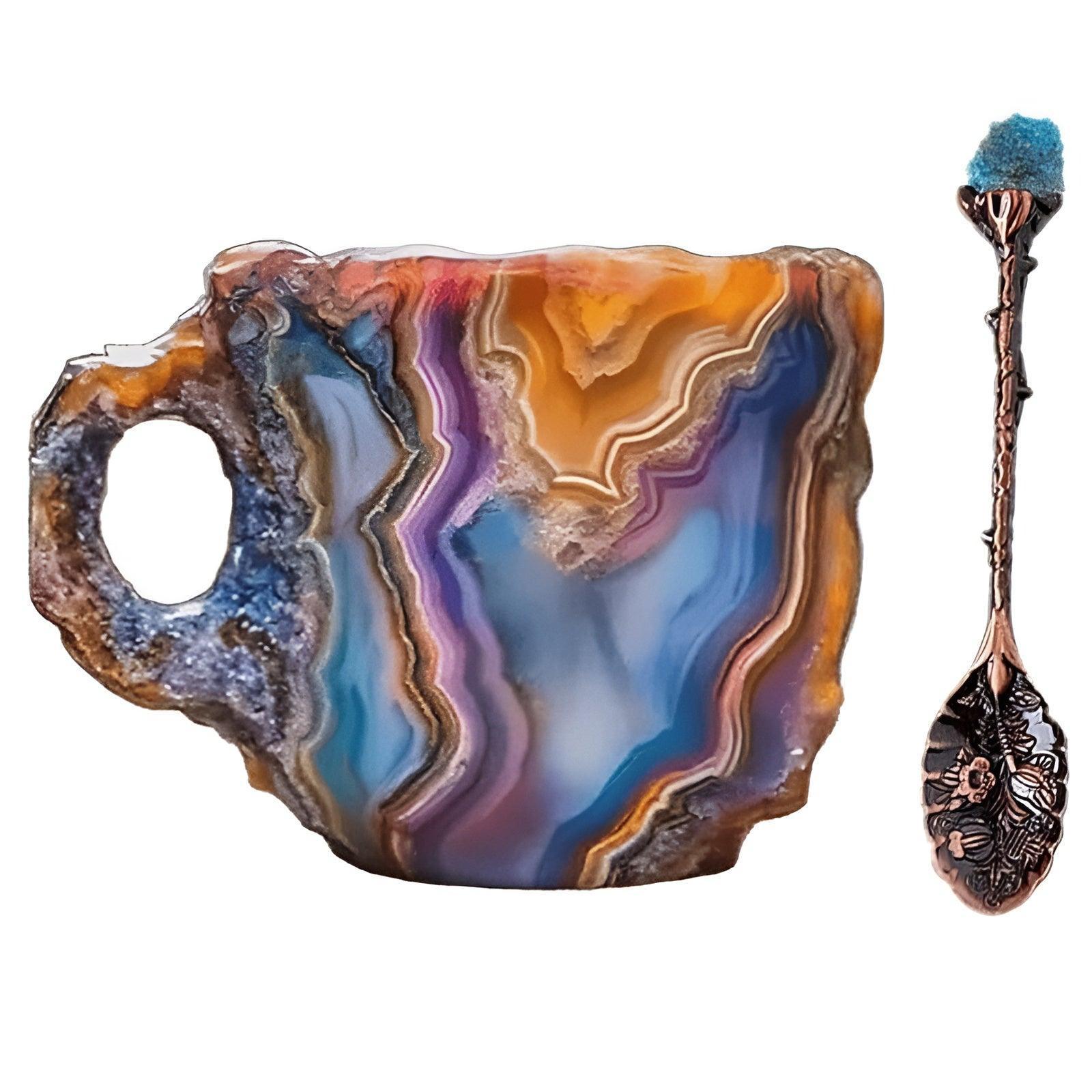 Mineral Crystal Coffee Mugs Elegant And Durable Drinkware-Mineral Mug