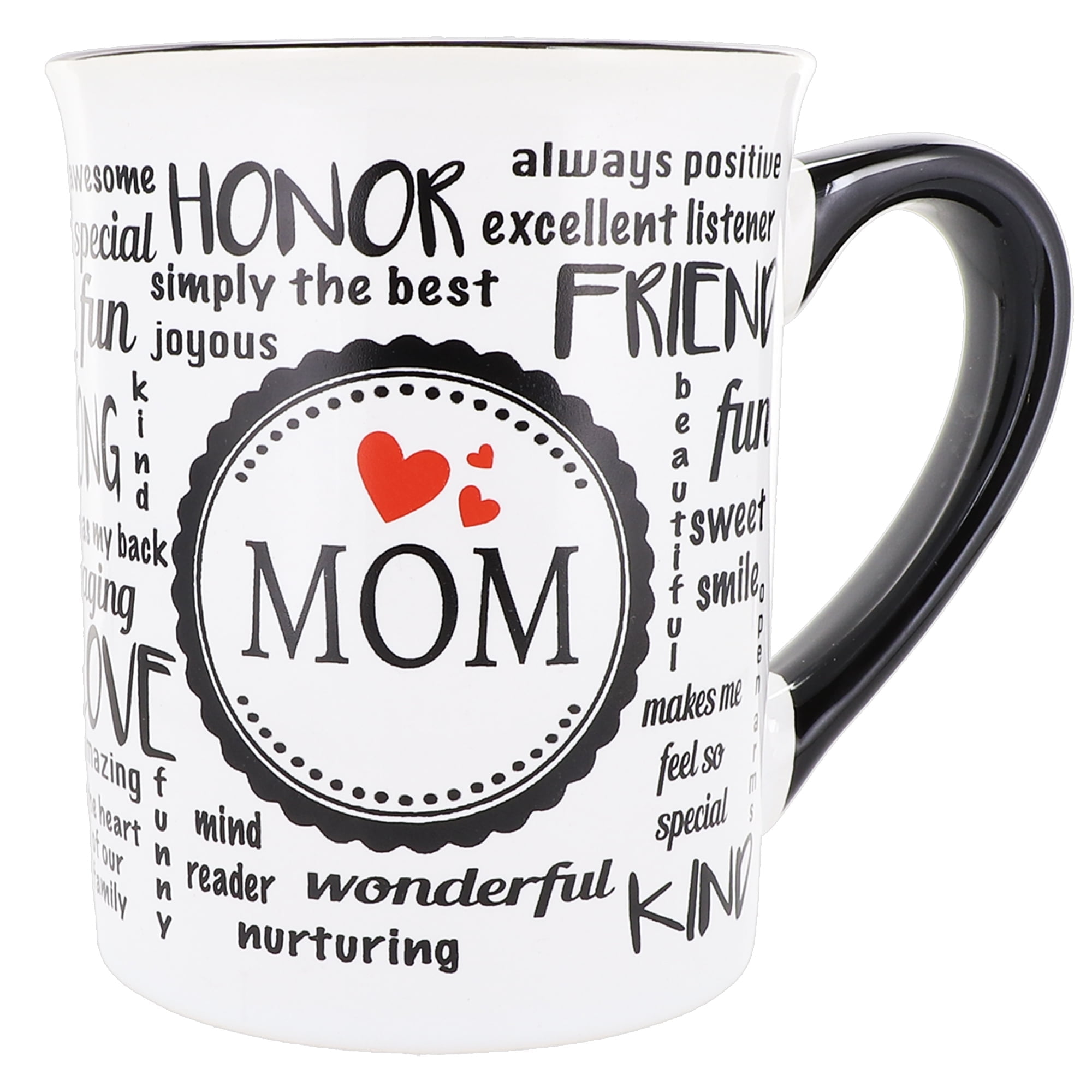 Mom Themed 16oz Ceramic Mug With Double Sided Print