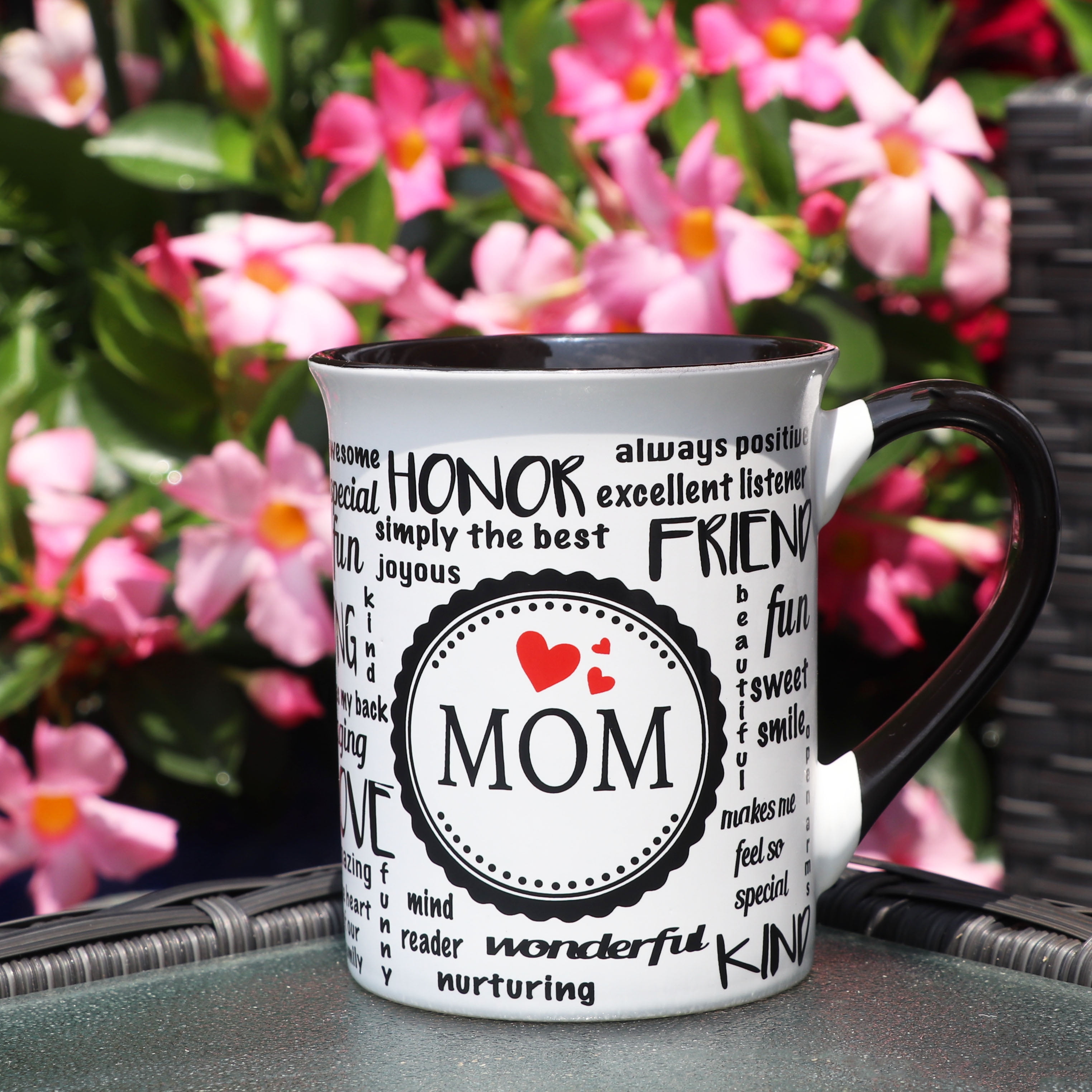Mom Themed 16oz Ceramic Mug With Double Sided Print