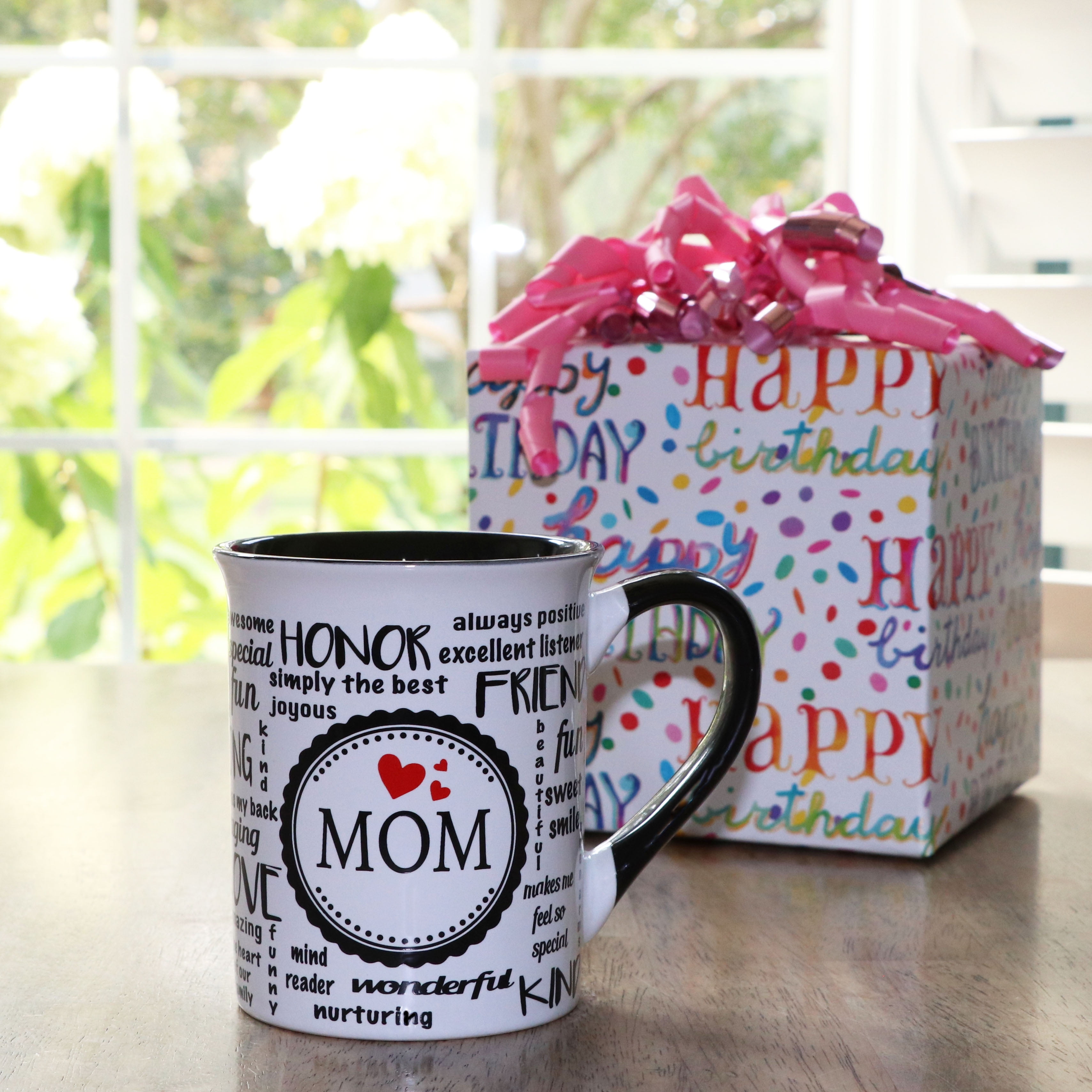 Mom Themed 16oz Ceramic Mug With Double Sided Print