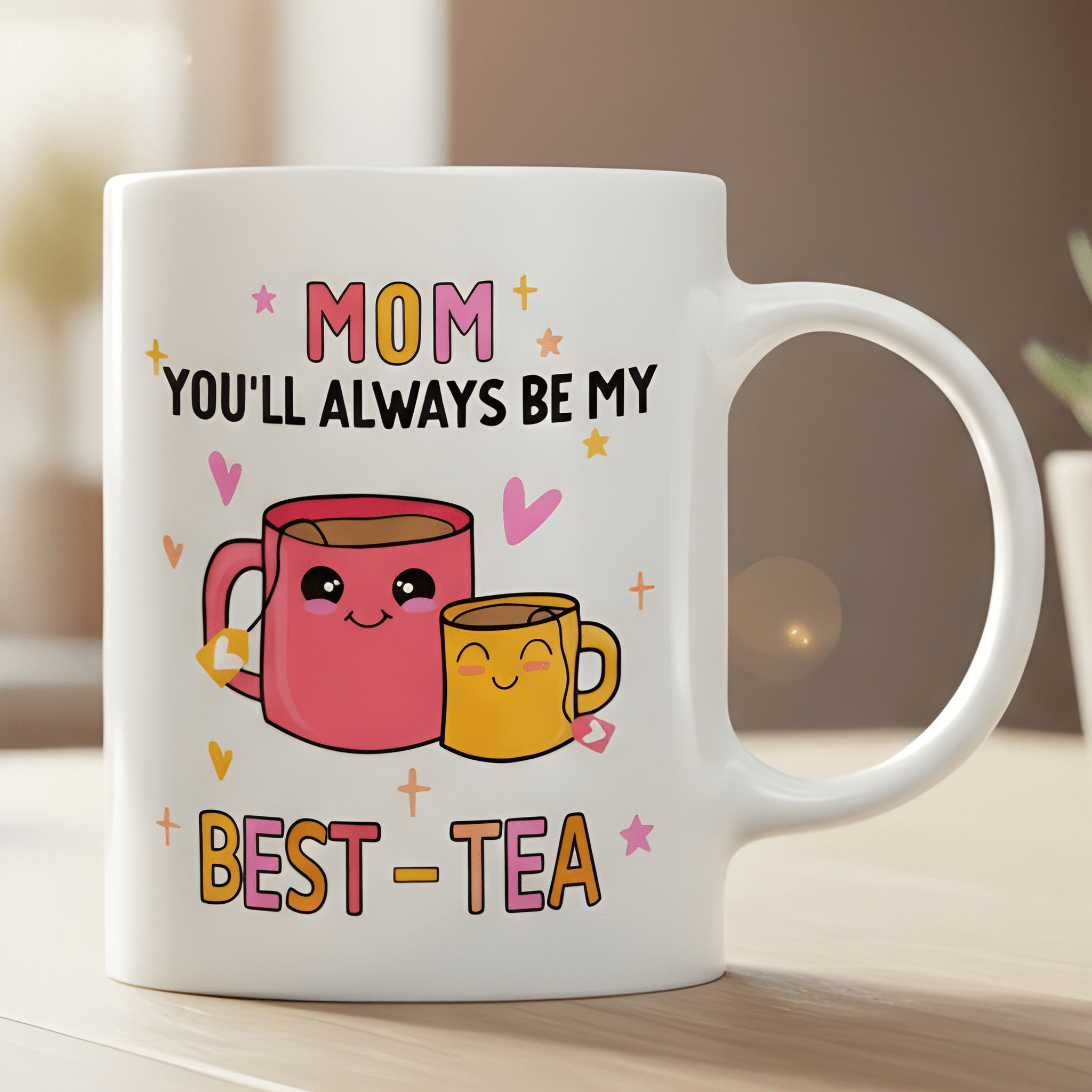 1 Piece 11Oz Ceramic Coffee Mug Youll Always Be My Best Tea Mothers Day Cup