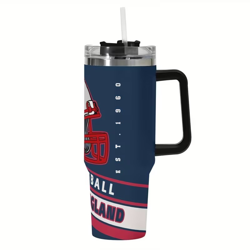 New England Football Insulated Travel Mug