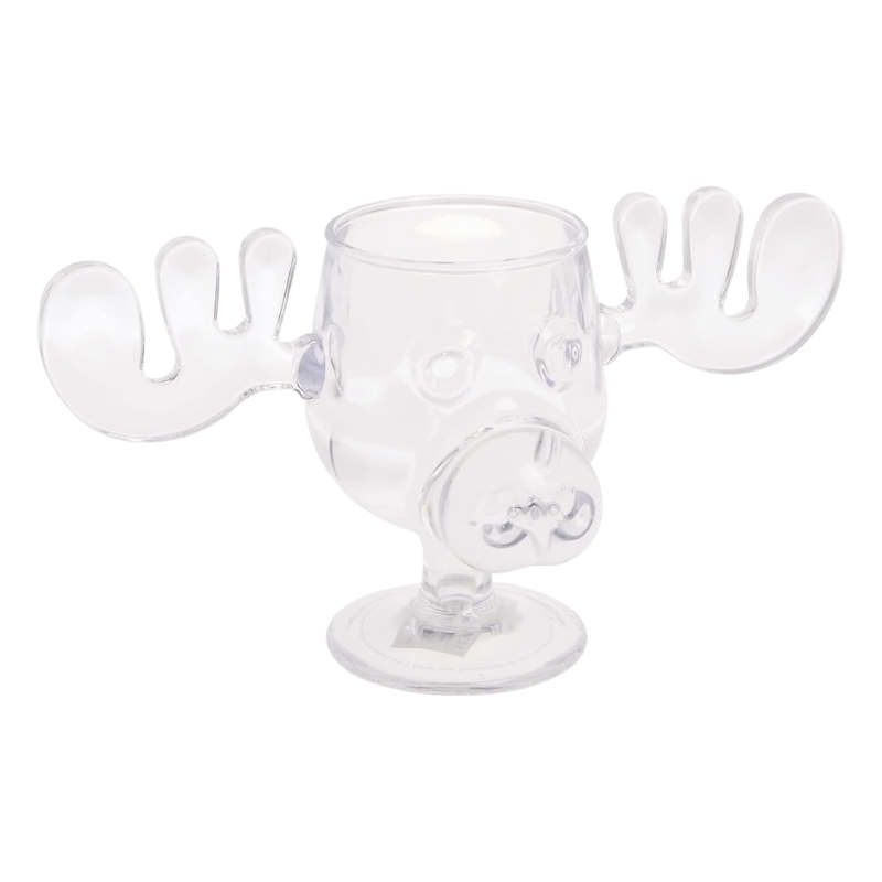 Novelty Moose Glass For Seasonal Gatherings-Mineral Mug
