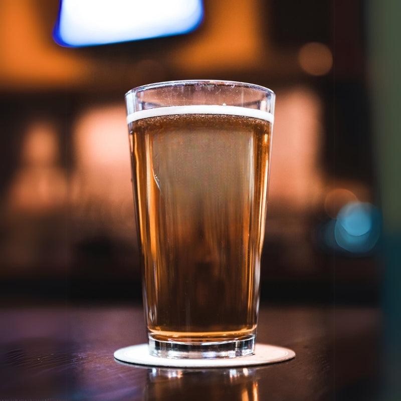 Numeric Pattern Drinking Glass-Mineral Mug