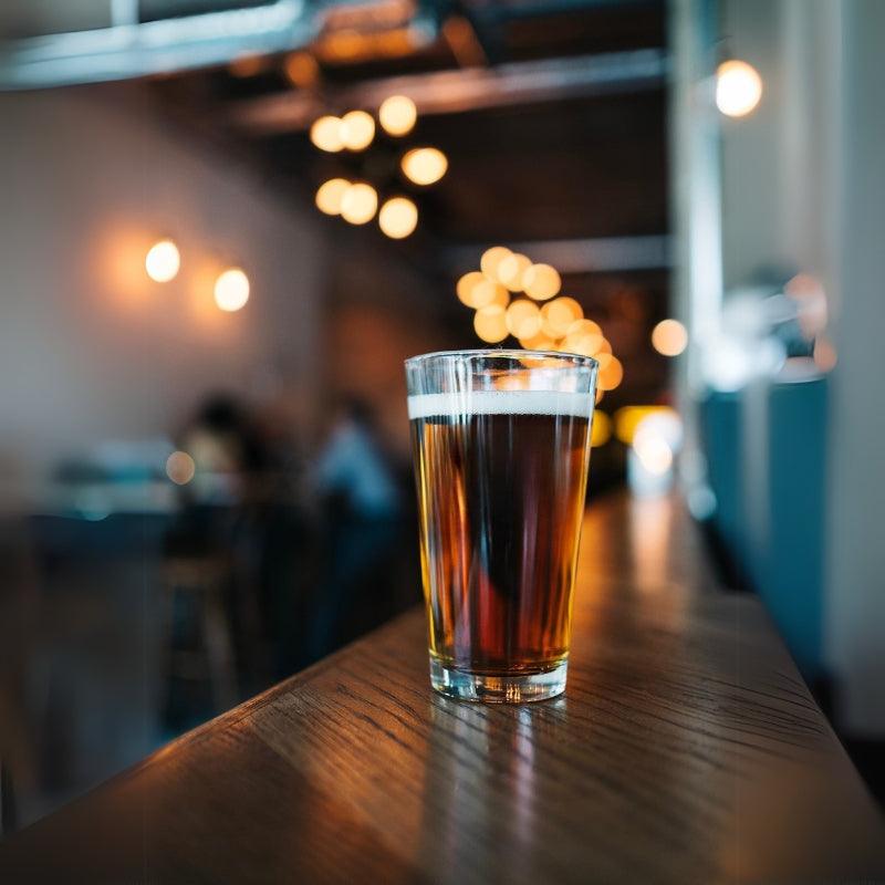 Numeric Pattern Drinking Glass-Mineral Mug