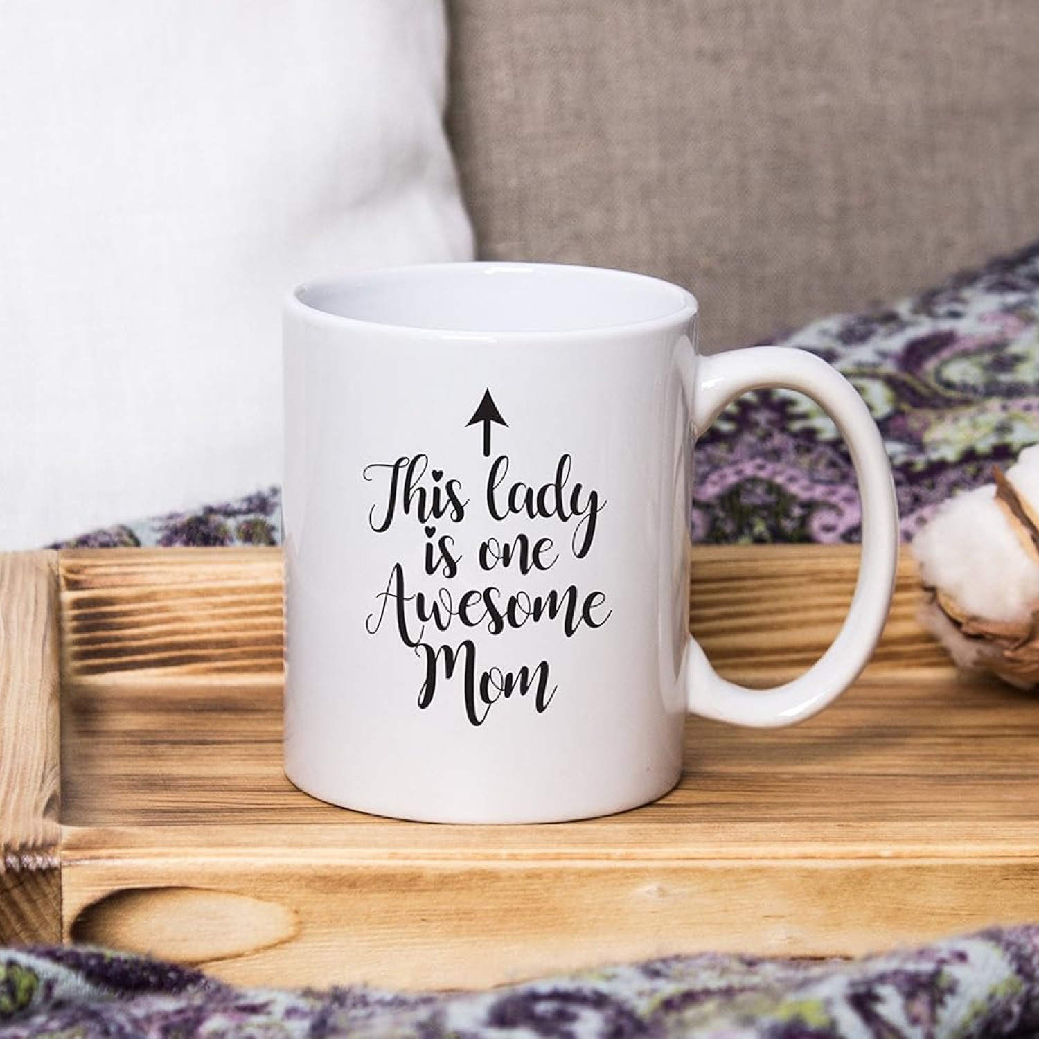 One Awesome Mom Funny Coffee Mug