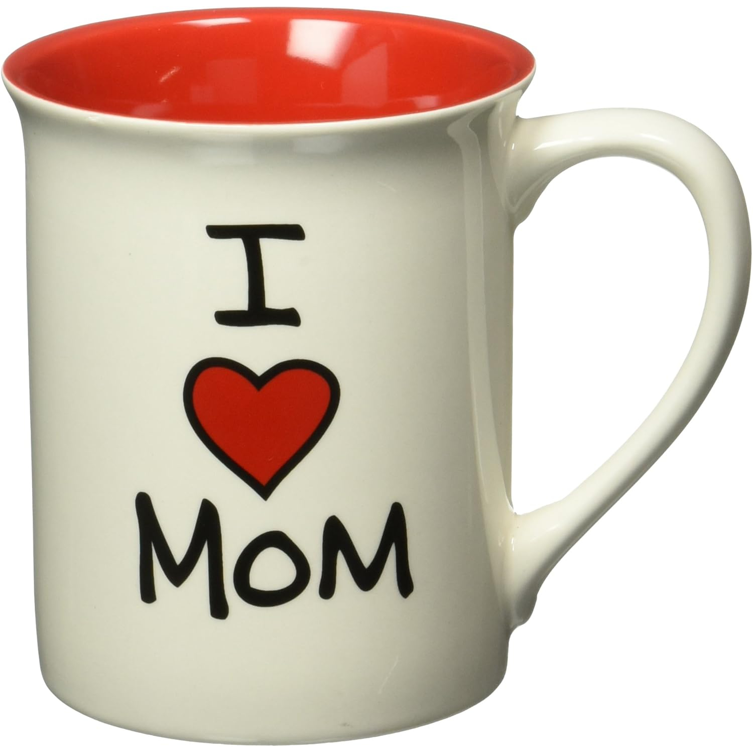 Our Name is Mud “I Heart Mom” Stoneware Mug