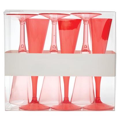 Cordate Shaped Flute Glasses-Mineral Mug