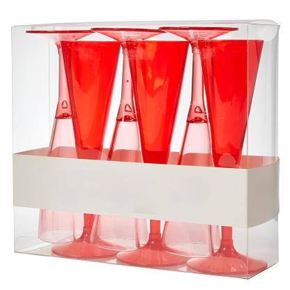 Cordate Shaped Flute Glasses-Mineral Mug