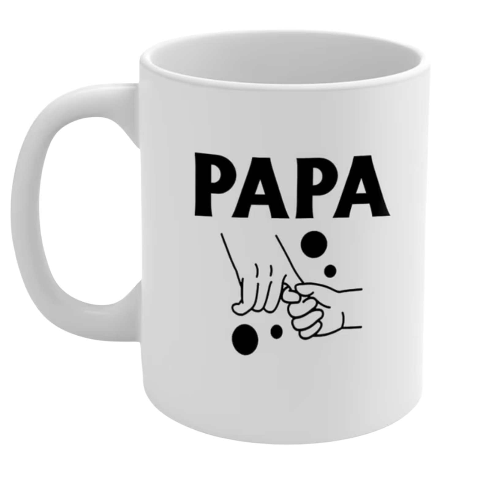 Dad Appreciation Quote Print 11oz Ceramic Coffee Cup