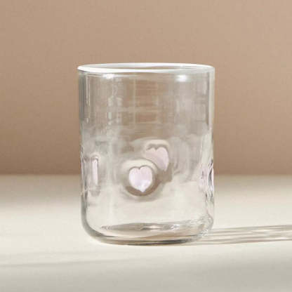 Handcrafted Clear Glass Tumblers-Mineral Mug