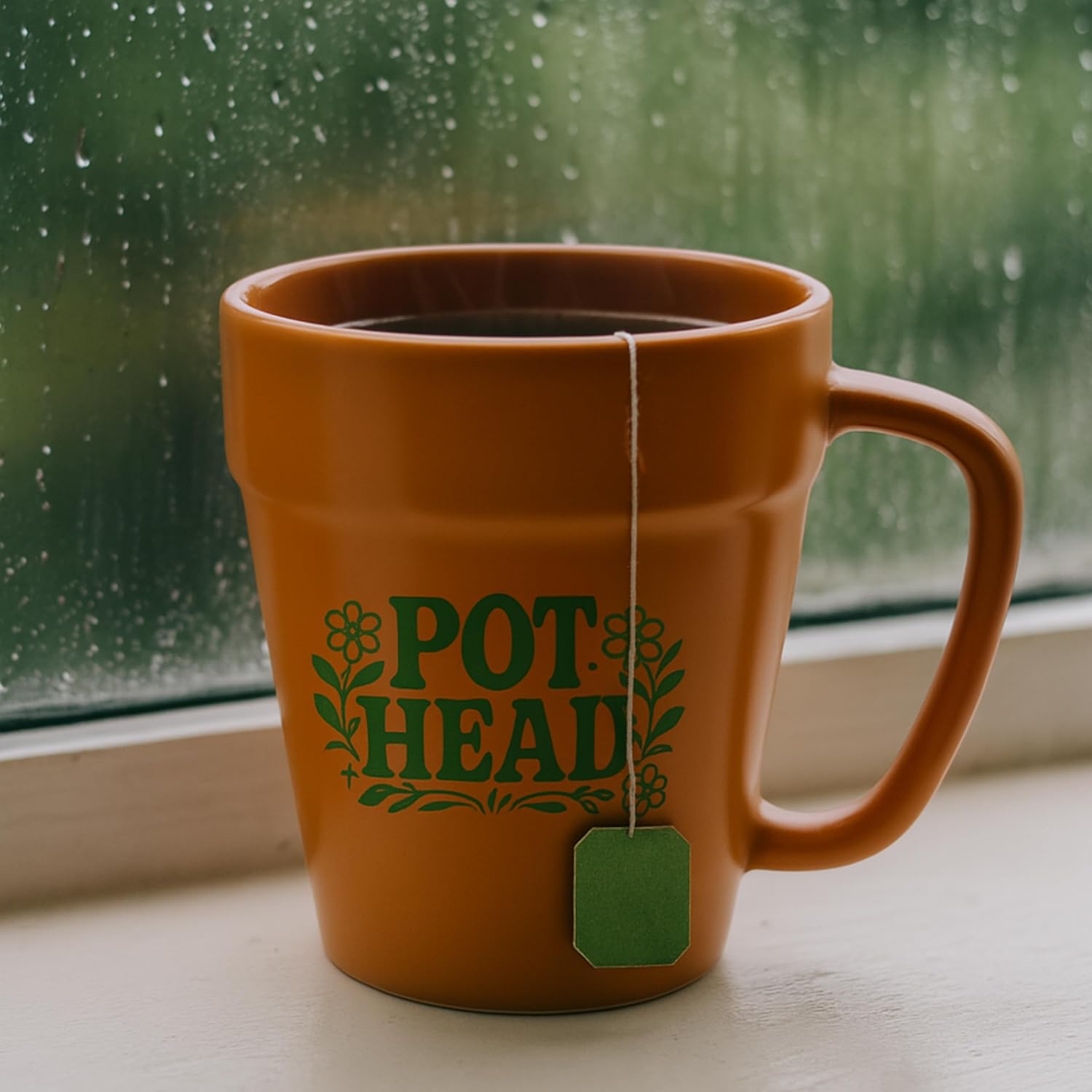 Flower Pot Gardening Coffee Mug 14oz Funny Plant Lover Cup