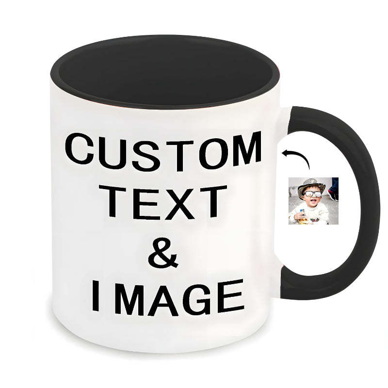 Personalized Photo Coffee Mug - Mineral Mug