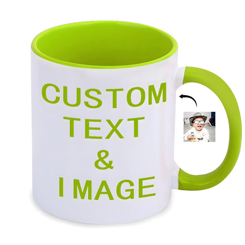 Personalized Photo Coffee Mug - Mineral Mug