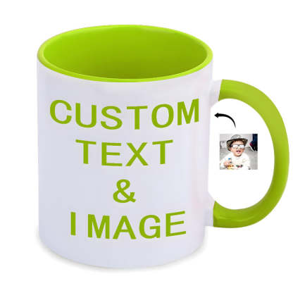 Personalized Photo Coffee Mug - Mineral Mug