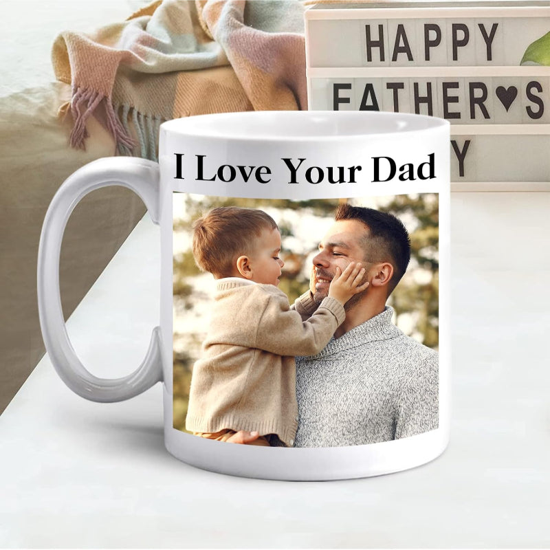 Personalized Photo Coffee Mug - Mineral Mug