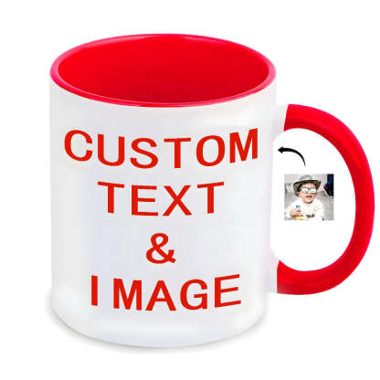 Personalized Photo Coffee Mug - Mineral Mug