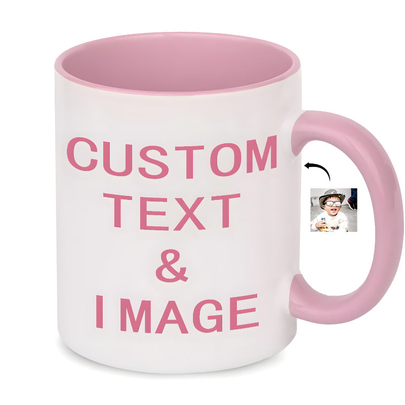 Personalized Photo Coffee Mug - Mineral Mug