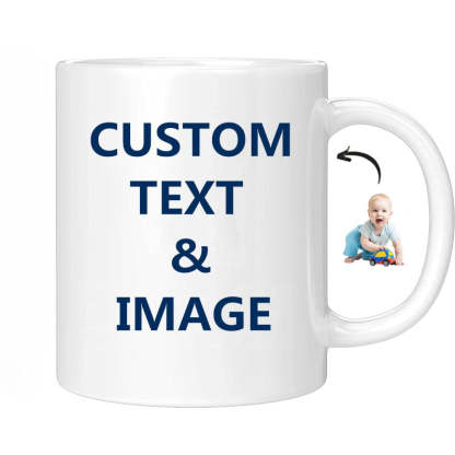 Personalized Photo Coffee Mug - Mineral Mug