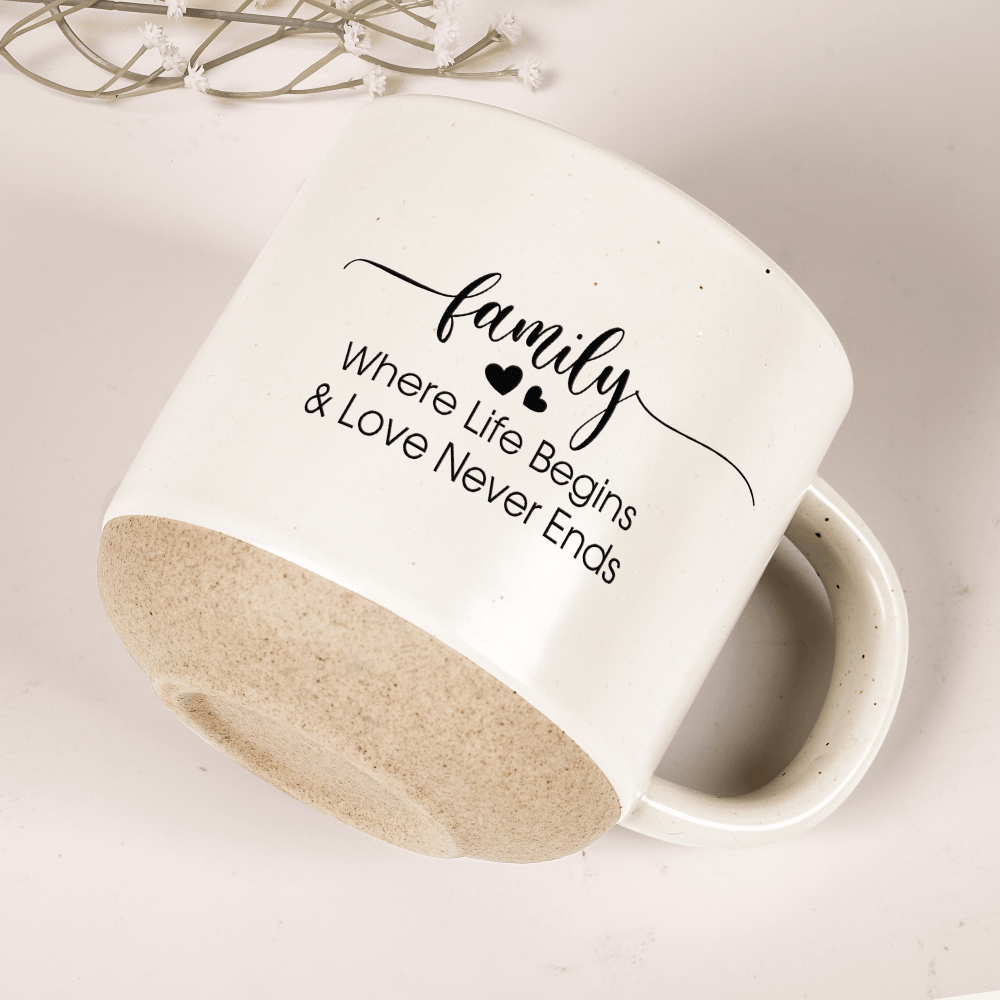 Personalized Ceramic Beverage Mug – Sentimental and Practical-Mineral Mug