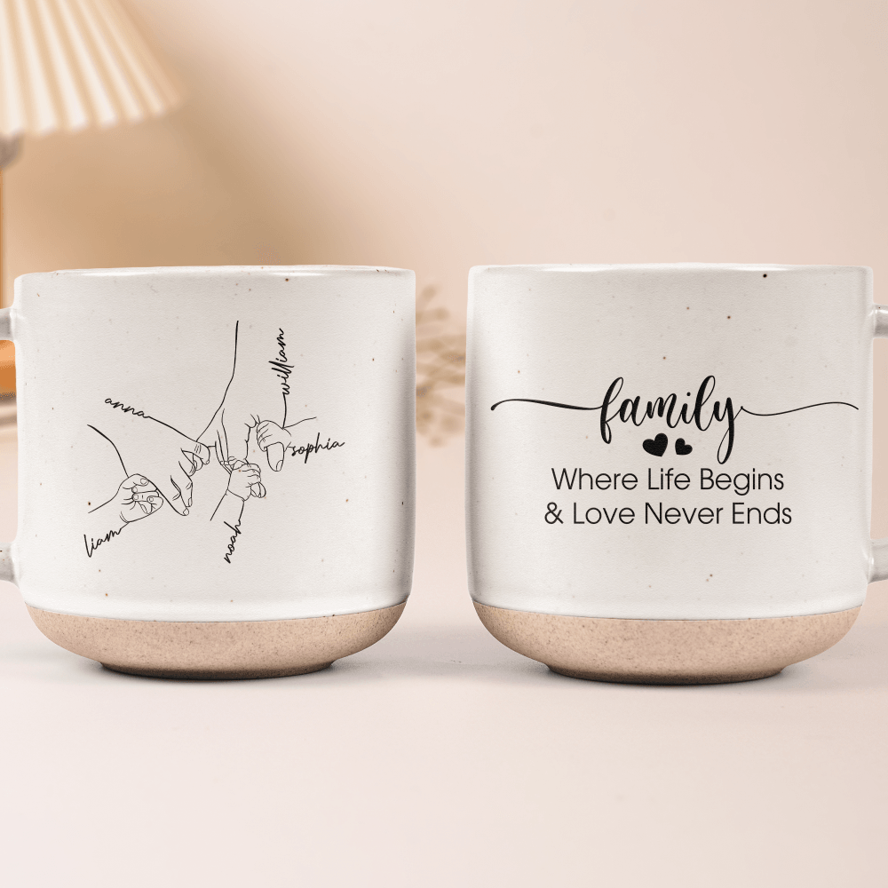 Personalized Ceramic Beverage Mug – Sentimental and Practical-Mineral Mug