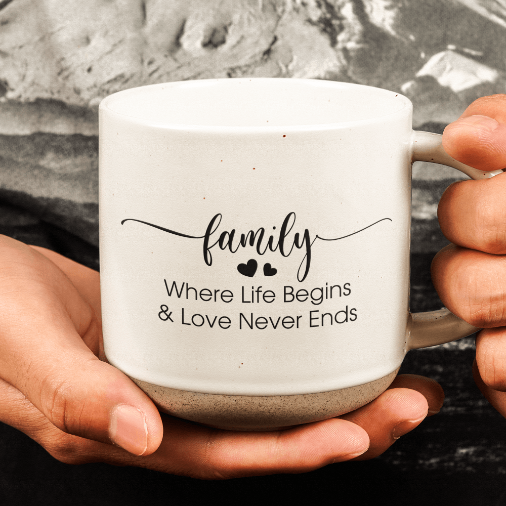 Personalized Ceramic Beverage Mug – Sentimental and Practical-Mineral Mug