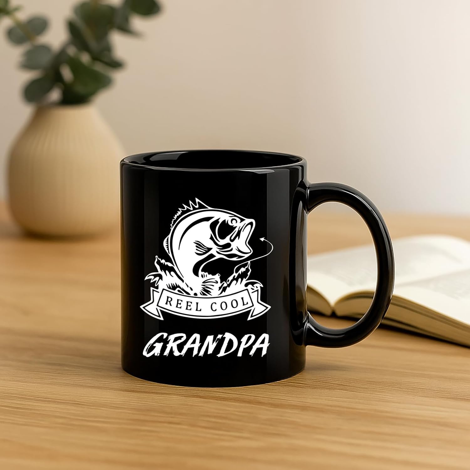 Gifts for Grandpa - Grandpa Fishing Mug from Grandchildren 11 OZ