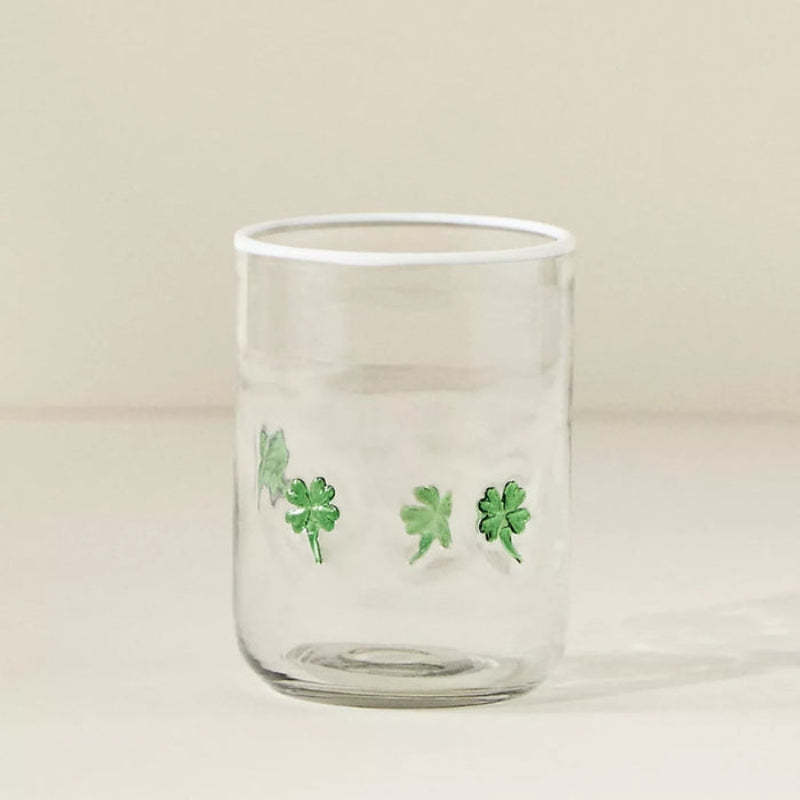 Clear Tumblers With Detailed Design - Mineral Mug