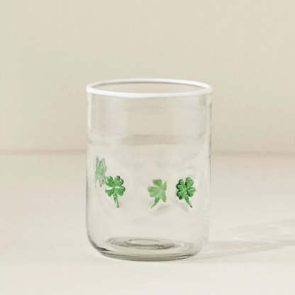 Clear Tumblers With Detailed Design - Mineral Mug