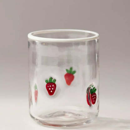 Clear Tumblers With Detailed Design - Mineral Mug
