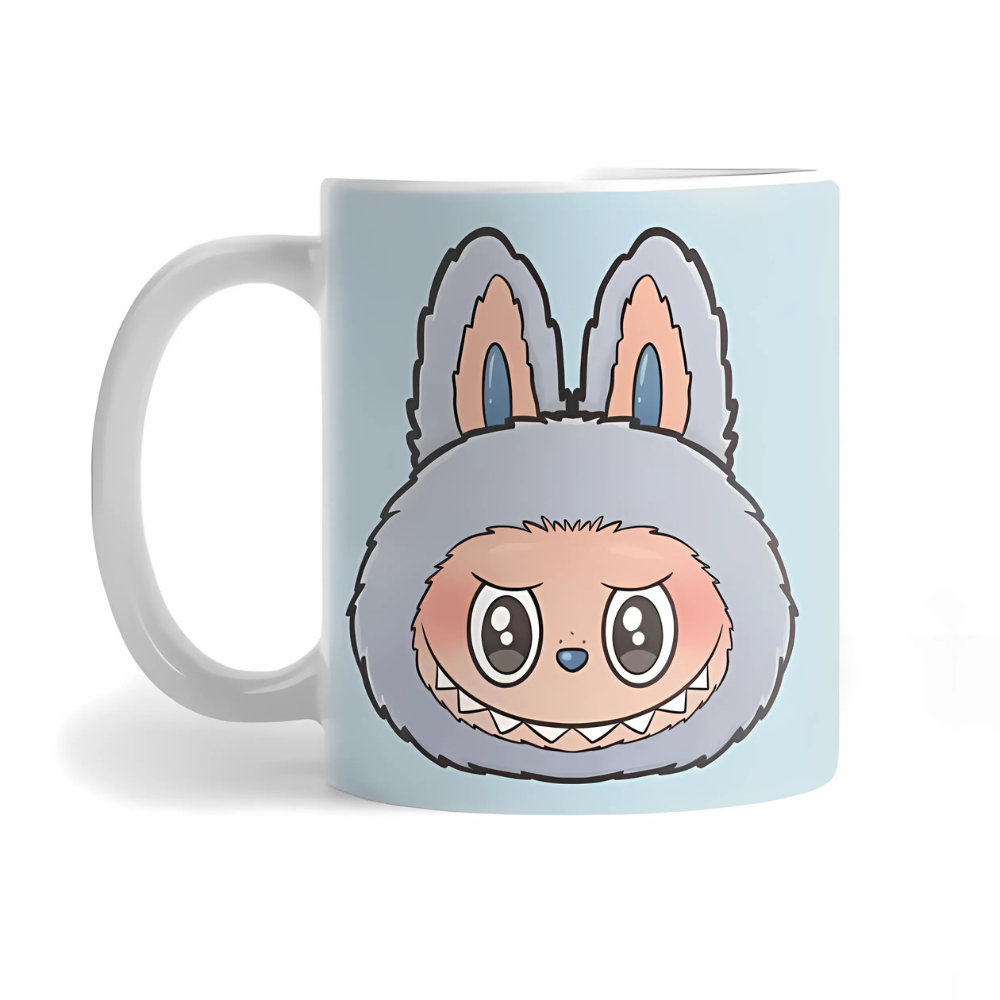 Sea Salt Coconut Labubu Mug-Mineral Mug