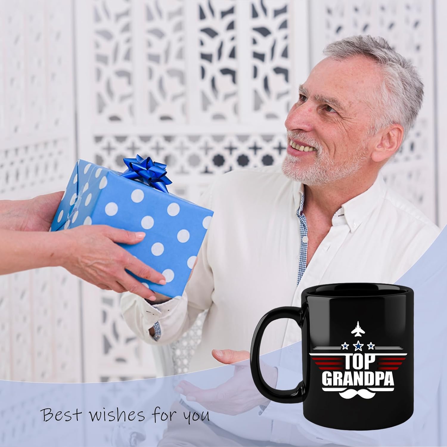Grandpa Mug - Gifts from Grandkids - 11Oz Cup 