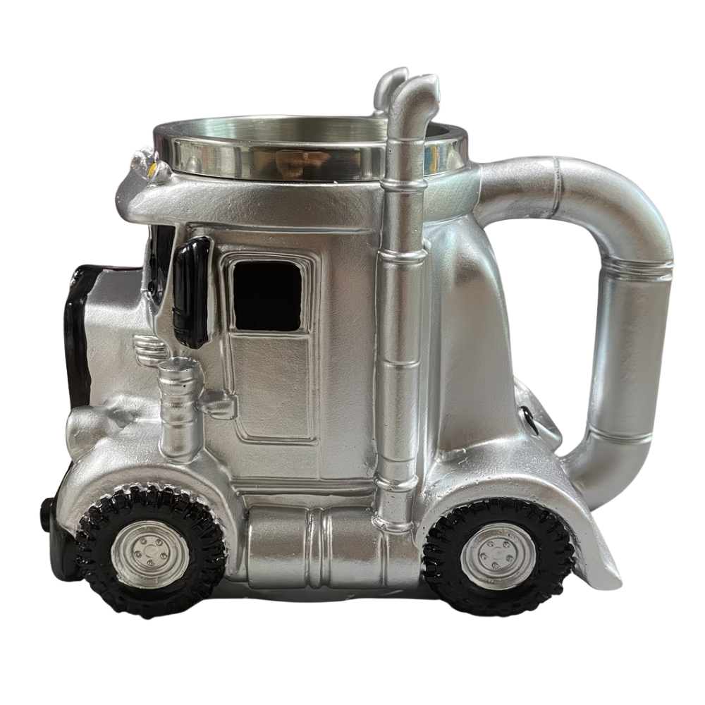 Truck Shaped Resin Coffee Mug for Home Decor