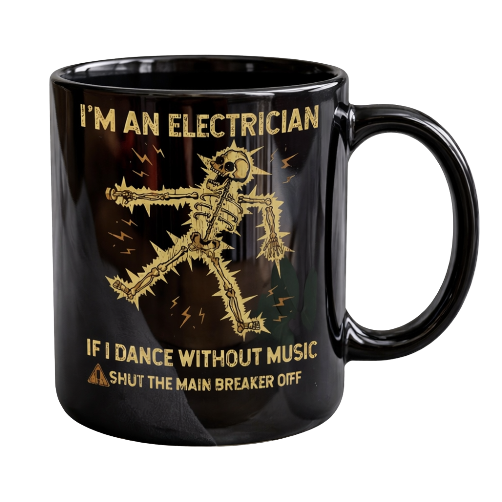 Electrician Humor Main Breaker Ceramic Mug