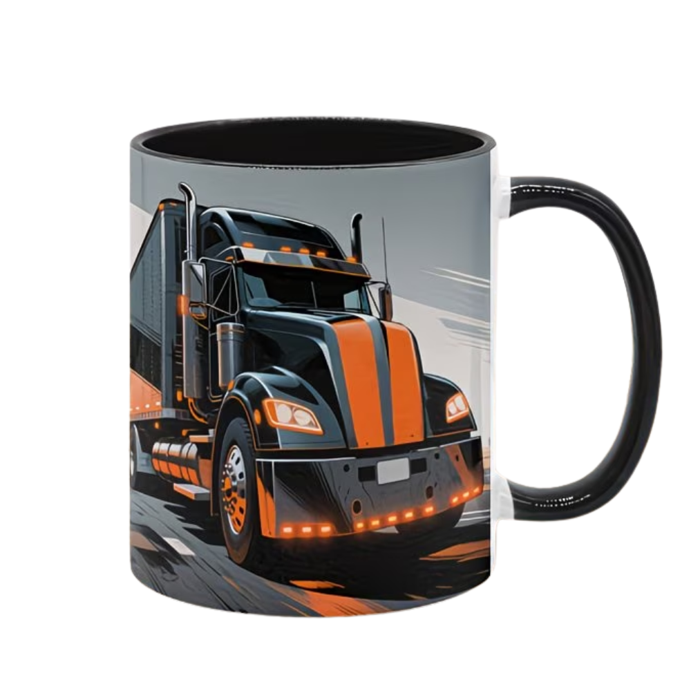 Truck Graphic Print 11oz Ceramic Coffee Mug