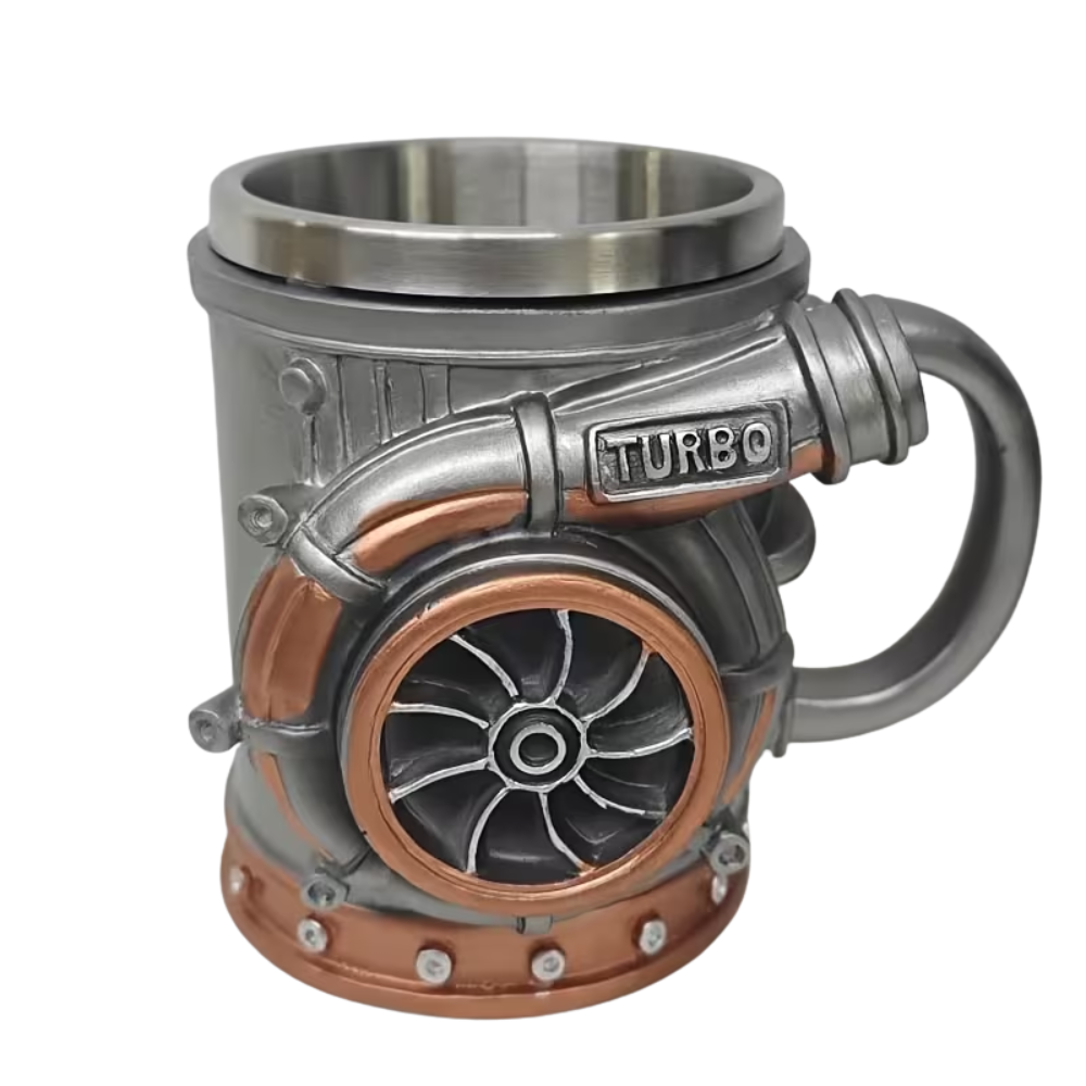 Turbocharger Engine Themed Mechanic Coffee Mug