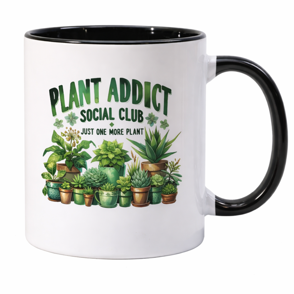 Plant Social Club Ceramic Coffee Mug