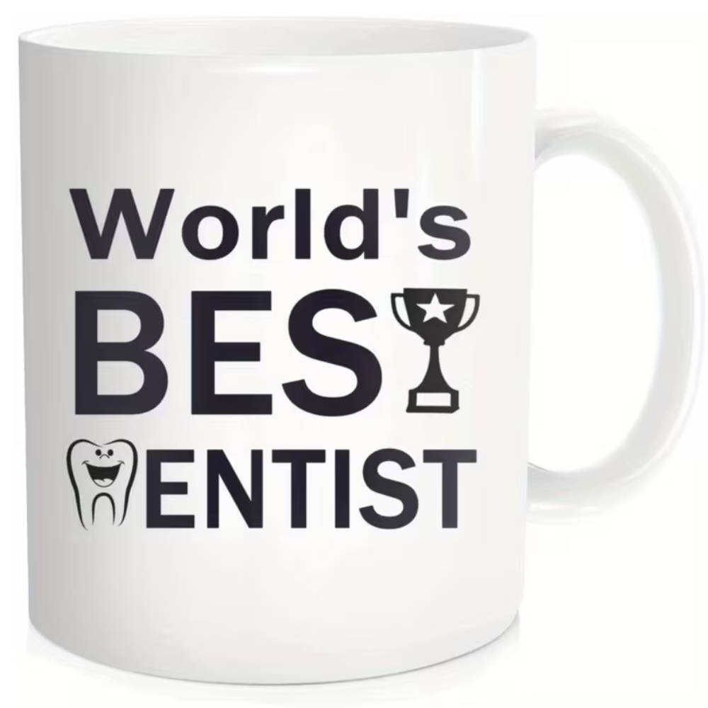 Dentist Trophy Design Themed 11oz Coffee Cup