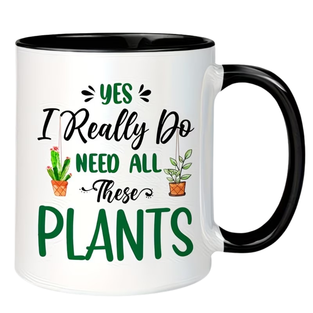 Gardening Quote Printed 11 Oz Ceramic Coffee Mug