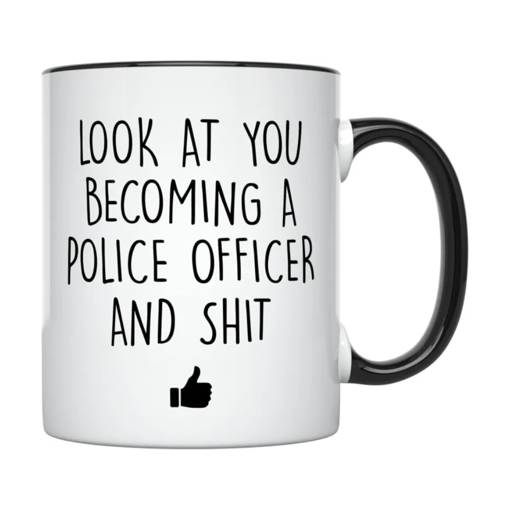 Police Officer Quote Print 11oz Ceramic Coffee Mug
